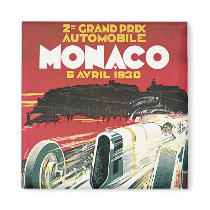 2nd Grand Prix de Monaco Refrigerator Magnet