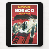 2nd Grand Prix de Monaco Mousepad
