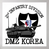 2nd ID DMZ Korea Vet Print