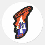 2nd ID IMJIN SCOUTS Korea Round Sticker