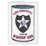 2nd INFANTRY DIVISION CAN OF WHOOP ASS Card