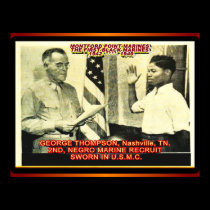 2ND NEGRO MARINE RECRUIT 1942 posters