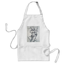 2nd PEN AND INK (Quill) Apron
