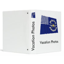 2nd Regt Lt Dragoons Waving Flag Vinyl Binder