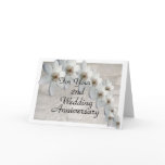2nd Wedding Anniversary Card Traditional Template