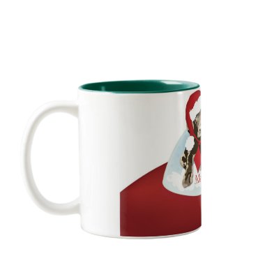 2tone xmas cup mug by spacekat1031