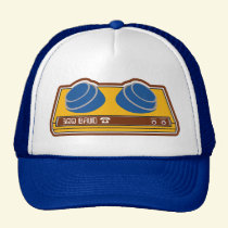 300 Baud Modem Trucker Cap hats