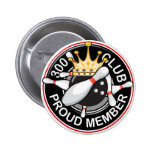 300 Club Bowling Button buttons