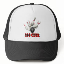 300 Club Bowling Trucker Hats