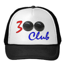 300 Club - Perfect Bowling Game Gift Trucker Hats