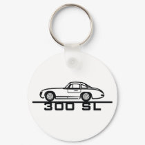 300 SL Panamericana Gullwing Racer keychains