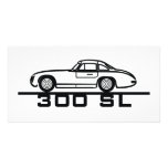 300 SL Panamericana Gullwing Racer Customized Photo Card