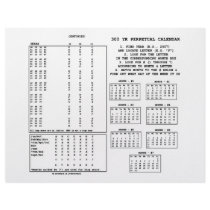 300 Year Perpetual Calendar (Day Of The Week) letterhead by wordsunwords 300 Year Perpetual Calendar (Day Of The Week) letterhead