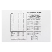 300 Year Perpetual Calendar (Day Of The Week) stationery