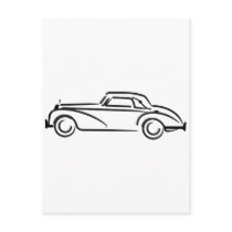 300SL_Cabrio_Blk postcards