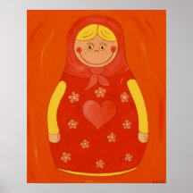 30105.Russian dol. Print