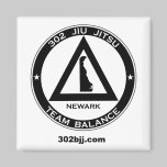 302 Jiu Jitsu Logo Magnet