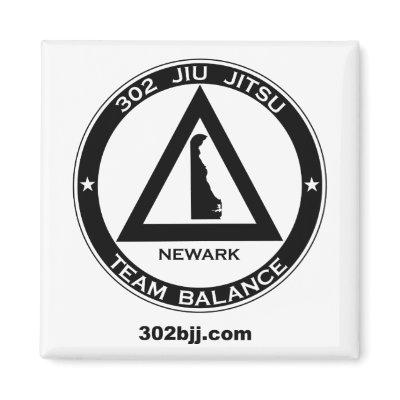 302 Jiu Jitsu Logo Magnet by 302BJJ