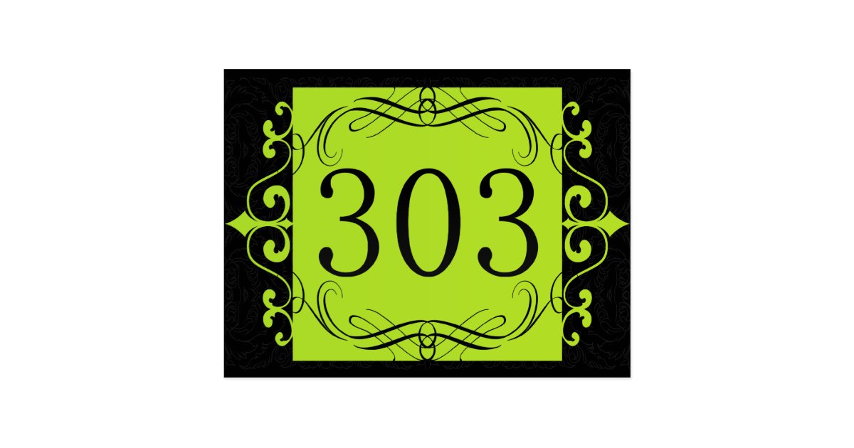 303-area-code-postcard-zazzle