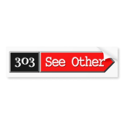303 - See Other Bumper Stickers by linkalarm