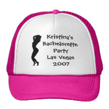 30413, Hot Chicks Bachelorette Party Las Vegas 200 Mesh Hat
