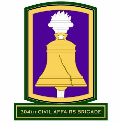 304th Civil Affairs Brigade SSI Acrylic Cut Out by a2zgraphicsworks