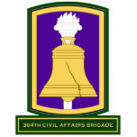 304th Civil Affairs Brigade SSI Acrylic Cut Out