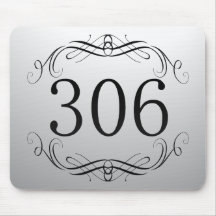 306 Area Code Mouse Pad
