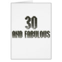 30 and fab disco theme cards