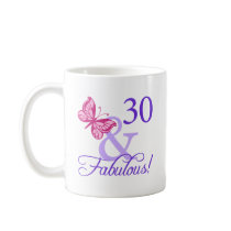 30 And Fabulous Birthday Mug