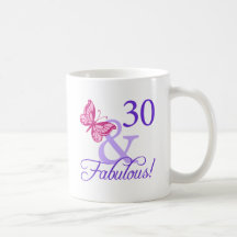 30 And Fabulous Birthday Mug