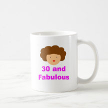 30 and fabulous coffee mugs