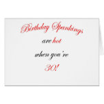 30  Birthday spankings are hot! Card