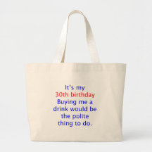 30 buy me a drink bags