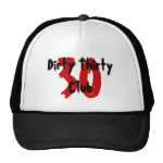 30, Dirty Thirty Club Hats 30, Dirty Thirty Club Hats
