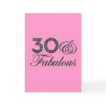 30 & Fabulous Gift Cards