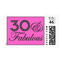 30 & Fabulous Postage