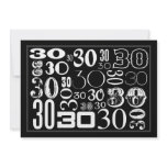 30 Fonts: Birthday Party Invitation