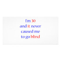 30 Never gone blind photo cards
