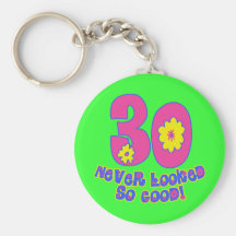 30 Never Looked So Good! Key Chain