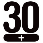 30 Plus Years Old - Black Tshirt