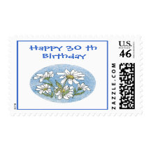 30 th Birthday Postage