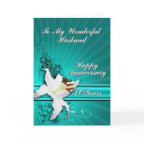30 year Anniversary card for a husband