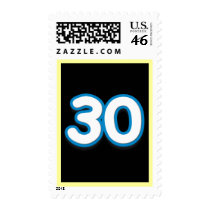30 Year Birthday or Anniversary - Add Text Stamp