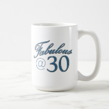 30  year old birthday designs mugs