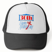 30th anniversary 3 hats