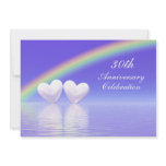 30th Anniversary Pearl Hearts Custom Announcements