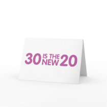 30th Birthday Card