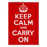 30th Birthday Cards