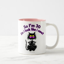 30th Birthday Cat Gifts mugs